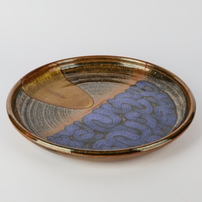 A Large Brian Gartside Pottery Charger