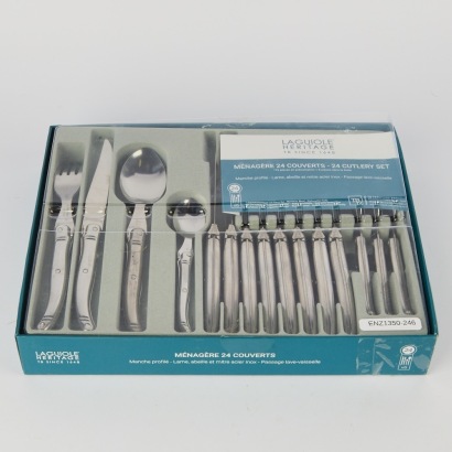 A Laguiole 24 piece cutlery set