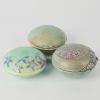 Three Studio Pottery Trinket Dishes by Shim & Lee