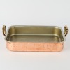 A Mauviel France Copper Roasting Dish