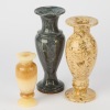 A Trio of Marble Vases