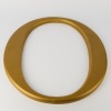 A Large Letter in Gold Coloured Finish