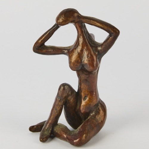 A Hans Camp Bronze Figure