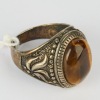 A Handmade Tibetan German Silver Ring