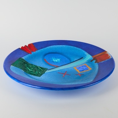 A Large Brian Gartside Pottery Wall Charger