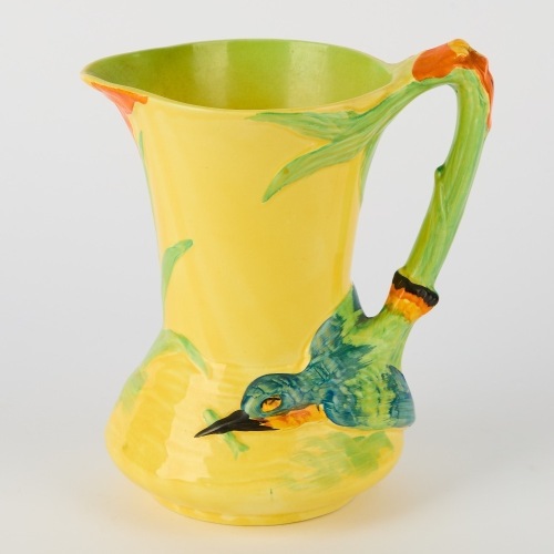 A Burgess and Leigh Handpainted Jug