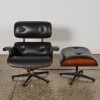 A New Zealand Made Lounge Chair and Ottoman After Charles and Ray Eames - 2