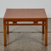 A Retro Side Table with Open Work - 2