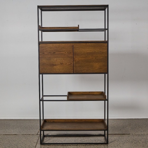 An Industrial Style Minimal Shelving Unit