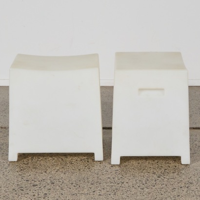 A Pair Of Roombi Indoor/Outdoor Stools
