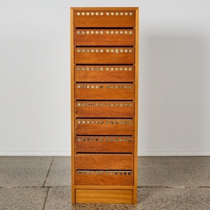 A Kauri Multi Specimen Cabinet