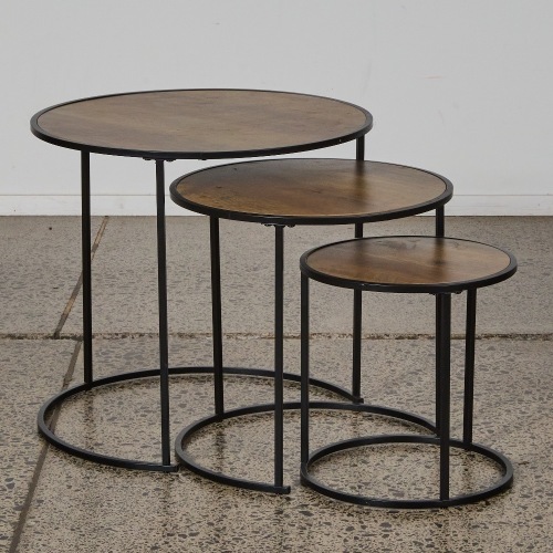 A Trio Of Modern Nesting Tables