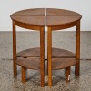 A Set of Four Art Deco Oak Tables