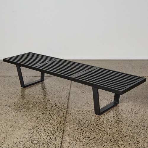 A Large Nelson Style Platform Bench