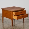 A Mid-century End/Lamp Table with Drawers - 2