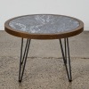 A Blue Marble Side Table