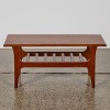 A Mid Century Solid Mahogany Coffee Table