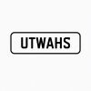 A 'UTWAHS' Personalised Plate