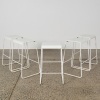 A Set of Five S2 Barstools by David Moreland