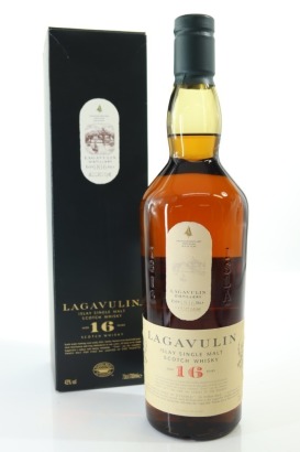 (1) Lagavulin 16 Year Old Single Malt Scotch Whisky, Islay, 43% ABV (GB)