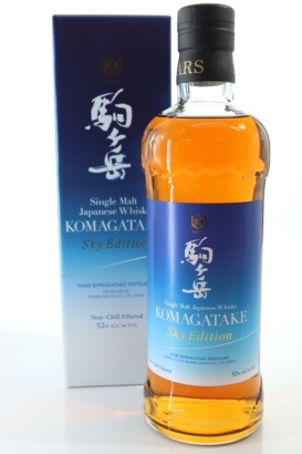 (1) Mars Komagatake Sky Edition Single Malt Japanese Whisky, Japan, 52% ABV (GB)