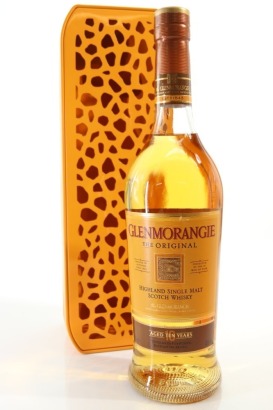 (1) Glenmorangie 'The Original' 10 Year Old Single Malt Scotch Whisky with Giraffe Tin Box, Highlands, 40% ABV (GB)