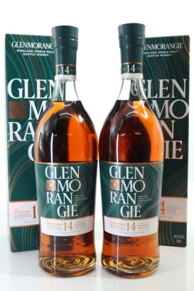 (2) Glenmorangie 'The Quinta Ruban' 14 Year Old Single Malt Scotch Whisky, Highlands, 46% ABV (GB)