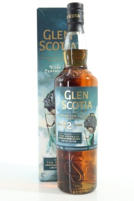 (1) Glen Scotia 'Icons of Campbeltown Release No.1 - The Mermaid' 12 Year Old Single Malt Scotch Whisky, Campbeltown, 54.1% ABV