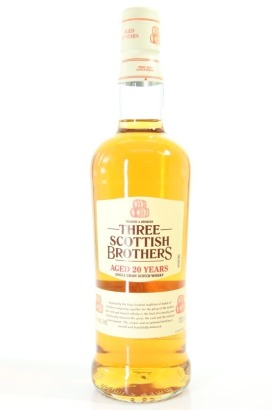 (1) Three Scottish Brothers 20 Year Old Single Grain Scotch Whisky, Scotland, 40% ABV (GB)