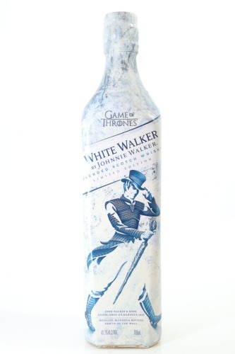 (1) Johnnie Walker Game of Thrones Limited Edition 'White Walker' Blended Malt Whisky, Scotland, 41.7% ABV