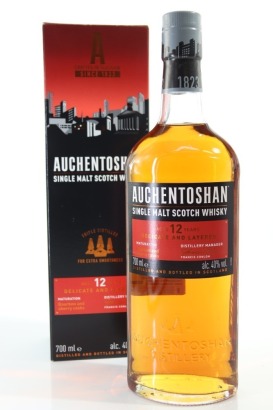 (1) Auchentoshan 12 Year Old 'Delicate and Layered' Single Malt Scotch Whisky, Lowlands, 40% ABV (GB)