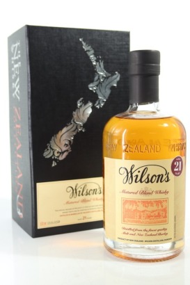 (1) The New Zealand Whisky Company Wilson's 21 Year Old Matured Blend Whisk, New Zealand, 42.7% ABV, 500ml (GB)