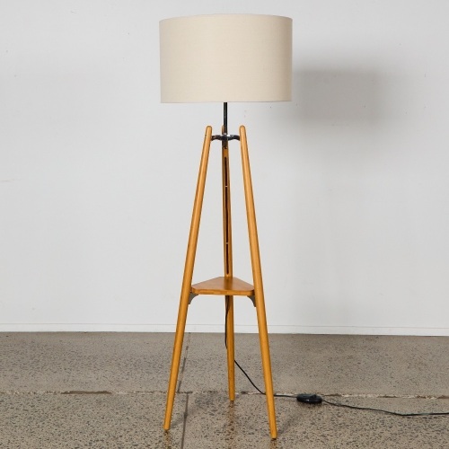 A Contemporary Tripod Floor Lamp