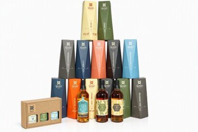(1) Waiheke Whisky Complete Whisky Collection, 19 Bottles Sold as One Lot