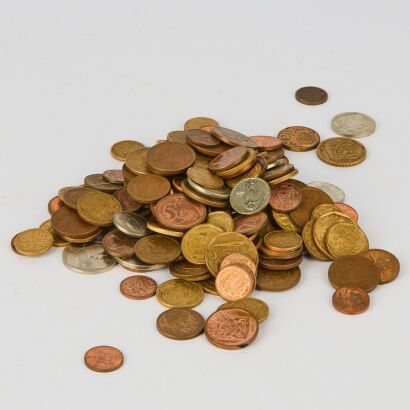 A Collection Of World Coins