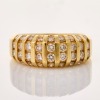 18ct Yellow Gold, Modern, 0.60ct Diamond Channel Set Ring