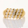 18ct Yellow Gold, Modern, 1.05ct Diamond Channel Set Ring