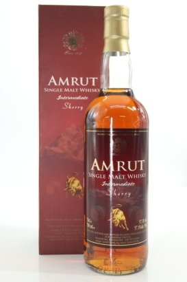 (1) Amrut Intermediate Sherry Matured Bottled 2016 Batch #29 Single Malt Whisky, India, 57.1% ABV (GB)