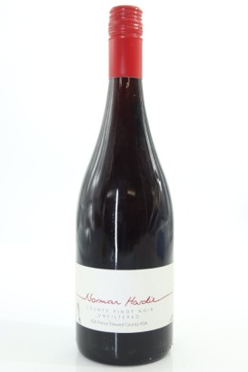 (1) 2016 Norman Hardie Prince Edward County Unfiltered Pinot Noir, Canada