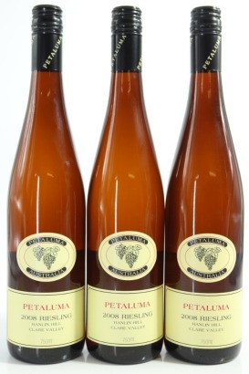 (3) 2008 Petaluma Hanlin Hill Riesling, Clare Valley