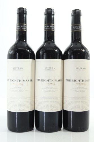 (3) 2002 Saltram The Eighth Maker Shiraz, Barossa Valley [BC96]