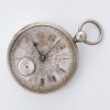 Sterling Silver, George Esplin, Open Faced Verge Fusee Pocket Watch, circa 1848