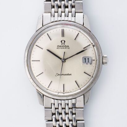 Stainless Steel, 34.5mm OMEGA Seamaster Automatic Wristwatch, circa 1969