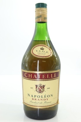 (1) Chatelle Napoleon V.S.O.P. Brandy, 37.2% ABV, 1000ml, Circa. Early 2000's