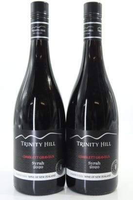 (2) 2020 Trinity Hill Black Label Syrah, Gimblett Gravels