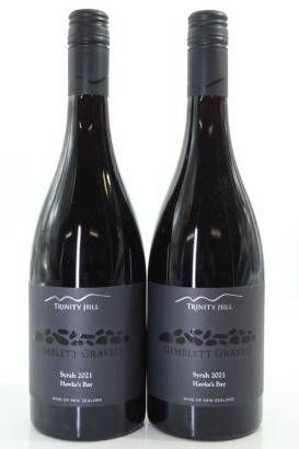 (2) 2021 Trinity Hill Black Label Syrah, Gimblett Gravels