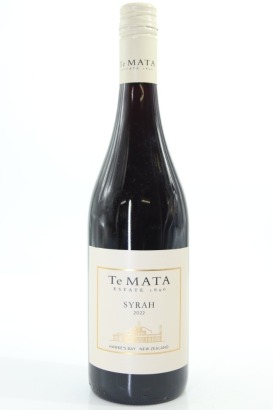 (1) 2022 Te Mata Estate Vineyards Syrah, Hawke's Bay