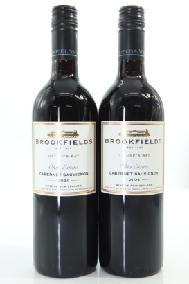 (2) 2021 Brookfields Ohiti Estate Cabernet Sauvignon, Hawke's Bay