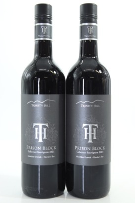 (2) 2021 Trinity Hill 'Prison Block' Single Vineyard Cabernet Sauvignon, Gimblett Gravels