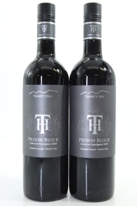 (2) 2020 Trinity Hill 'Prison Block' Single Vineyard Cabernet Sauvignon, Gimblett Gravels [JR17.5]